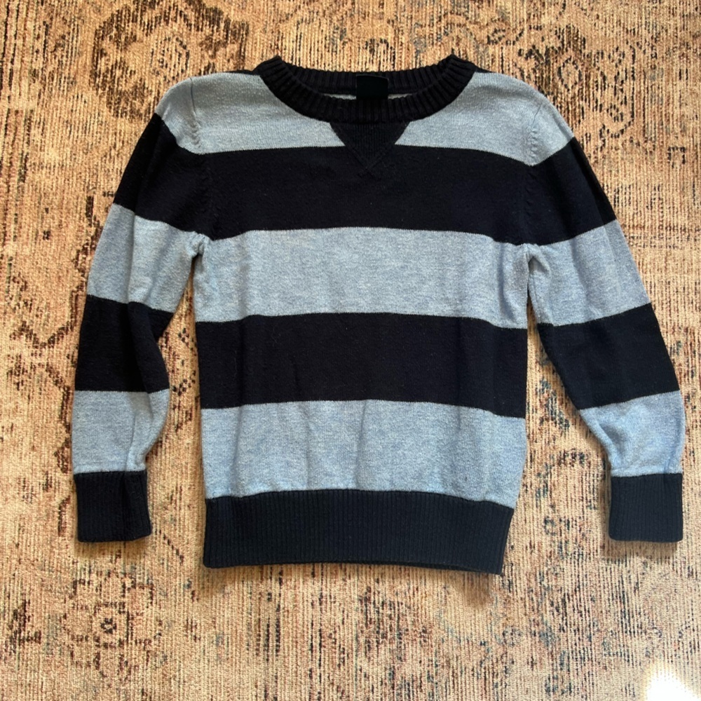 GAP Kids Striped Sweater in Navy and blue